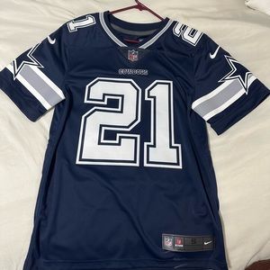Nike Ezekiel Elliott Navy Dallas Cowboys Vapor Limited Jersey